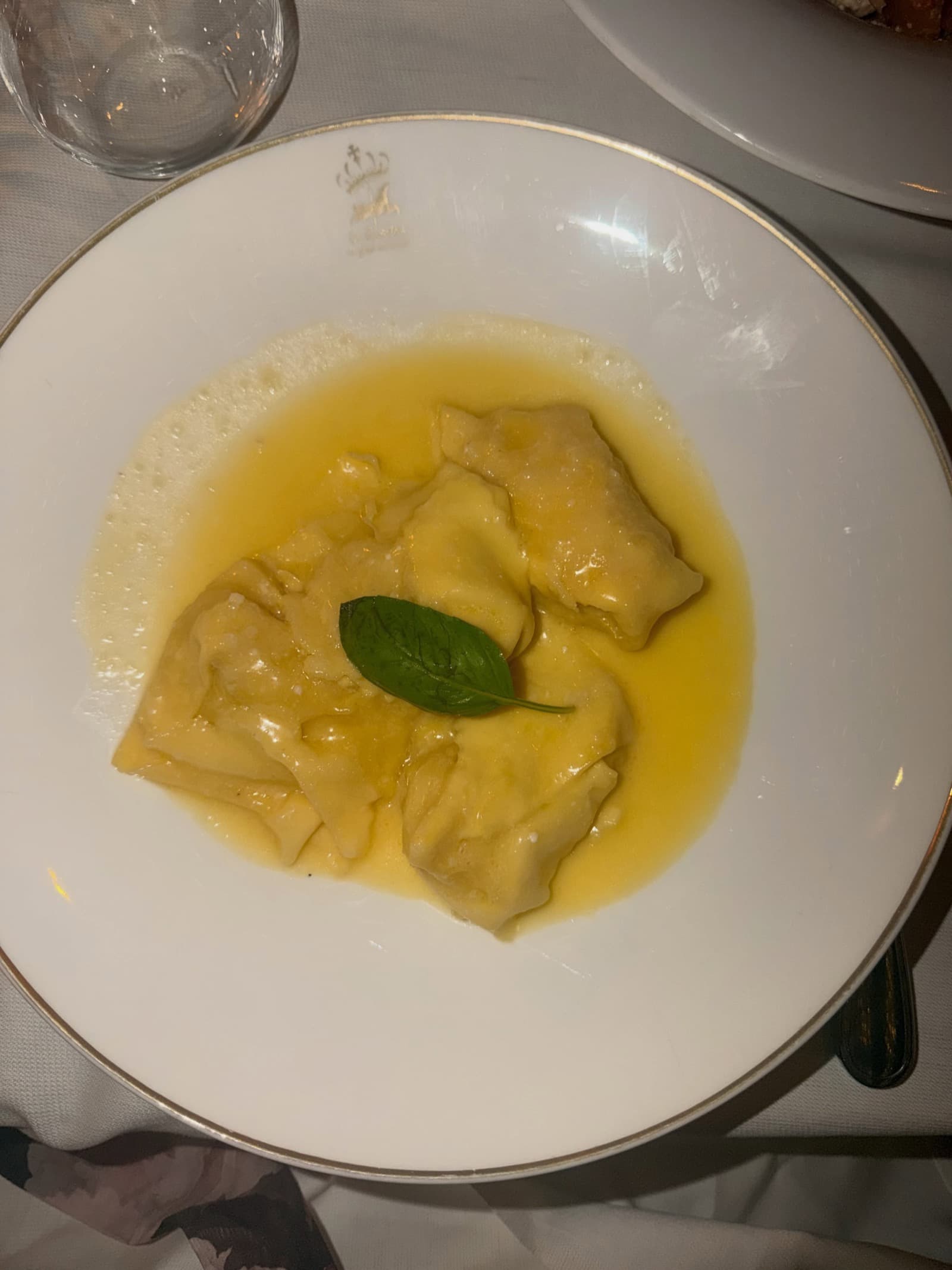 First pasta